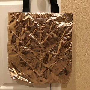 Victoria’s secret gold bag NWOT